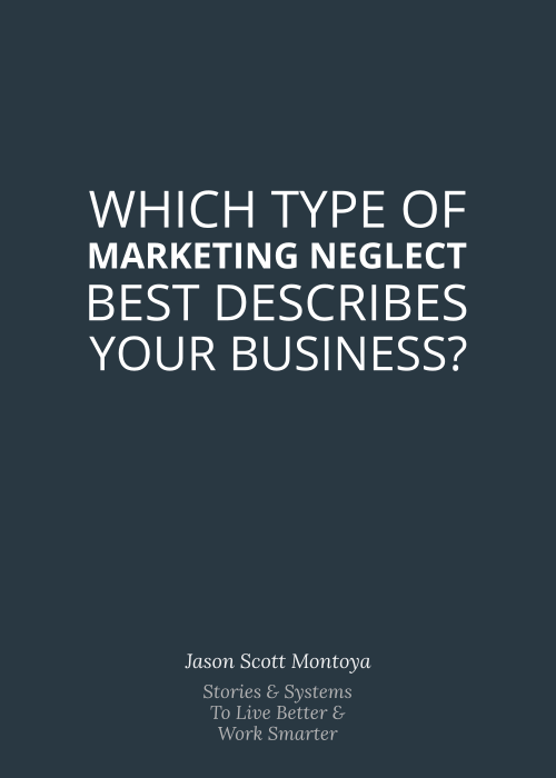 Graphic: Which Type of Marketing Neglect Best Describes Your Business?