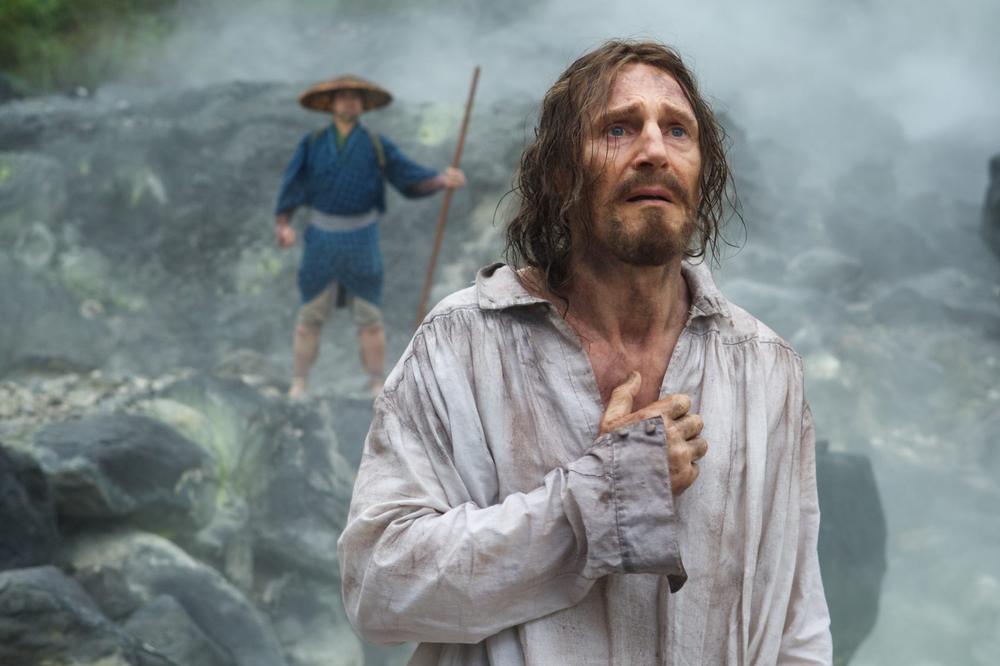 liam neeson, silence film, scene snapshot