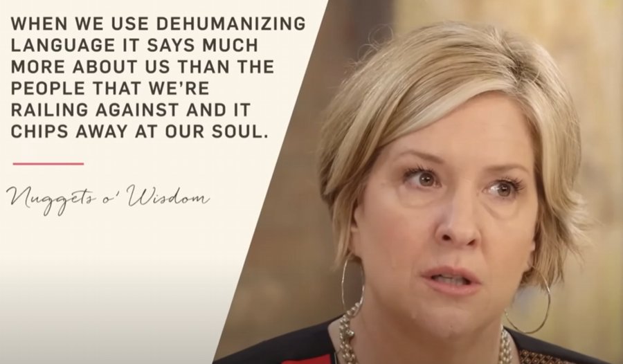 brene brown, dehumanization