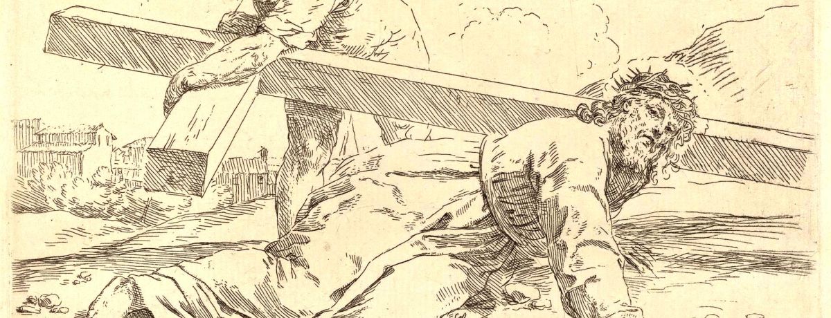 The Carrying of the Cross, Simone Cantarini