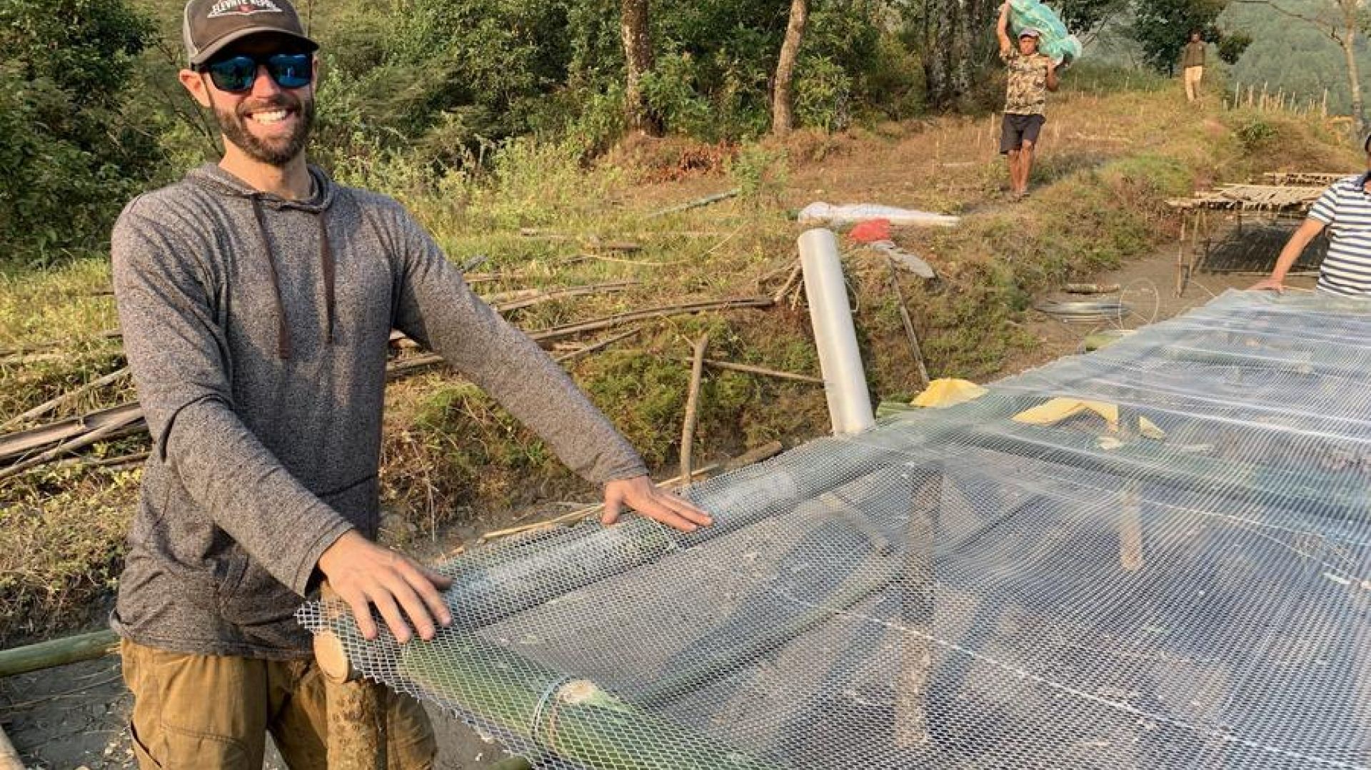 dan maurer, smiling, outdoors, helpingin Nepal