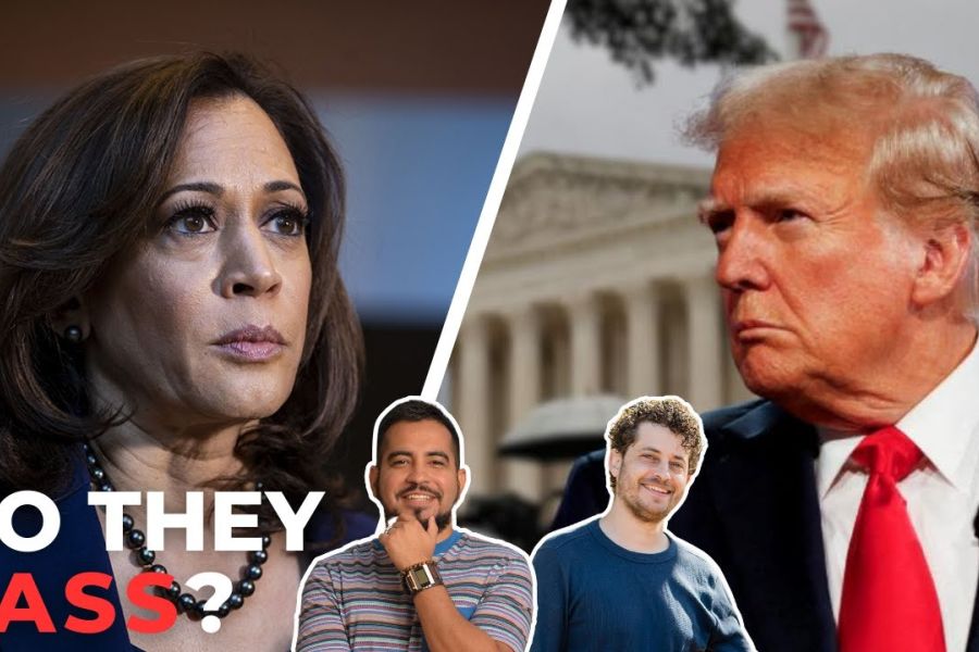 harris, trump, and the Beattiudes