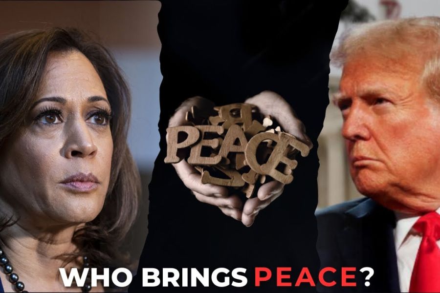 harris, trump, and the Beattiudes, Blessed Are the Peacemakers