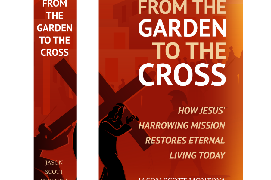 From the Garden to the Cross book cover and spine