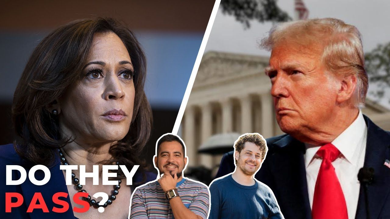 harris, trump, and the Beattiudes