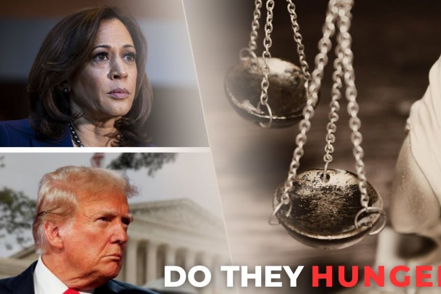 harris, trump, and the Beattiudes, blessed thirst, hunger, righteousness